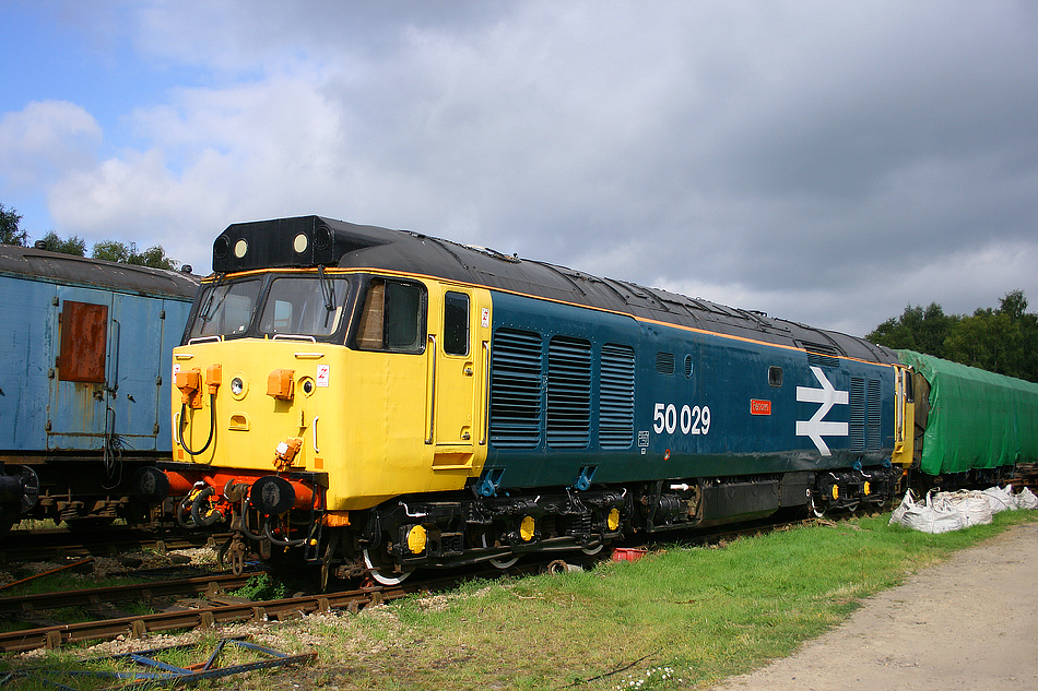 50029 at Rowsley 16th September 2007