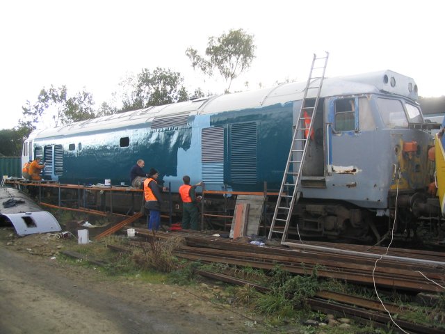 More 50030 bodywork restoration October 2003