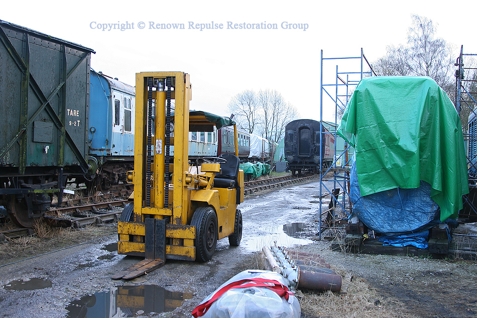 RRRG's fork lift truck